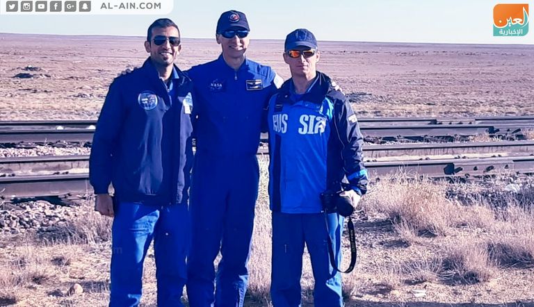 الصاروخ يصل قاعدته قبل يومين من انطلاقه للمحطة الدولية