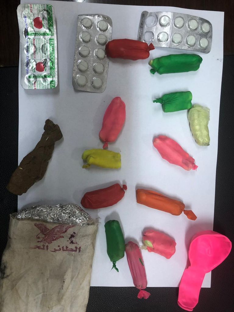 السلطات الأردنية تحبط محاولة تهريب المخدرات في علب حلويات