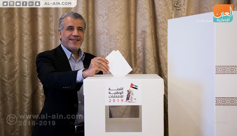 اليوم الأخير لانتخابات المجلس الوطني الاتحادي الإماراتي بسفارة القاهرة