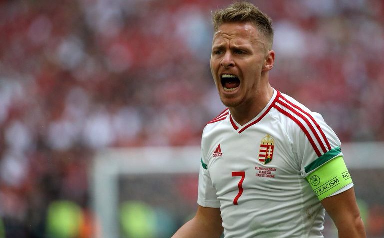 جوجاك قائد منتخب المجر ولاعب اتحاد كلباء الحالي