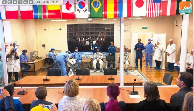 الإمارات تحقق حلم الفضاء.. المنصوري يصل المحطة الدولية