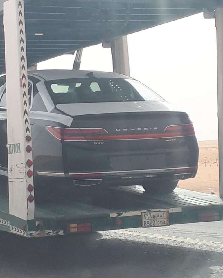 جينيسيس G90 الجديدة تصل إلى السعودية جينيسيس G90