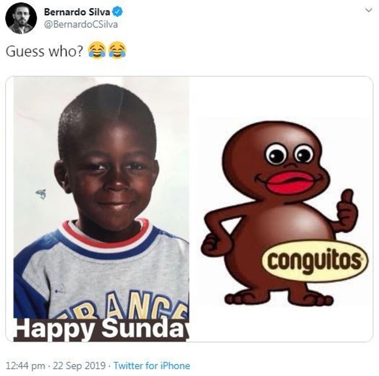 تغريدة برناردو سيلفا بيب جوارديولا مدرب مانشستر سيتي