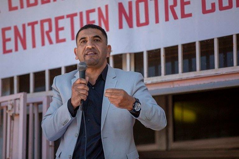 المعارض الجزائري كريم طابو - أرشيفية المعارض الجزائري كريم طابو - أرشيفية