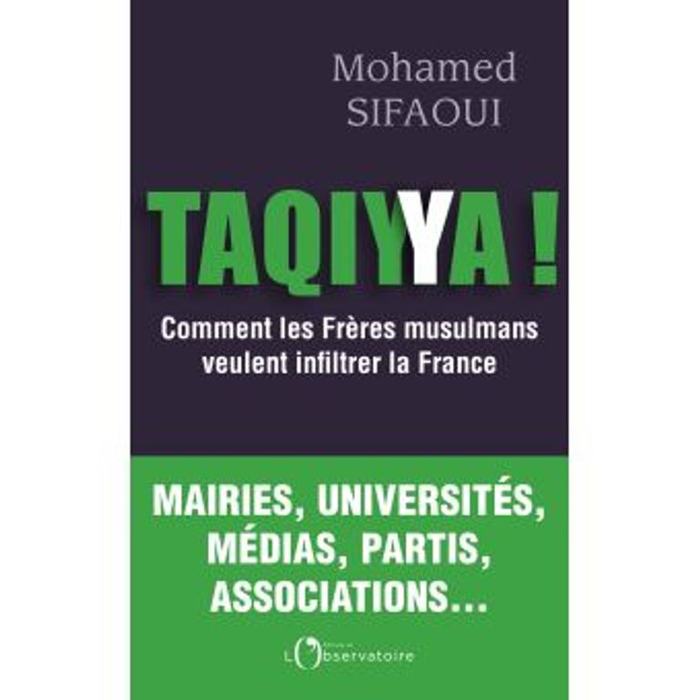 غلاف كتاب التقية لمحمد سيفاوي الانتخابات البلدية الفرنسية لعبة الإخوان لاختراق فرنسا