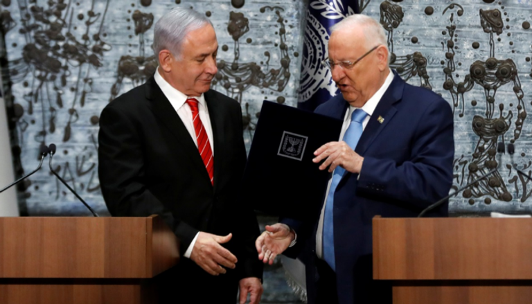 نتنياهو يتسلم خطاب التكليف من الرئيس الإسرائيلي