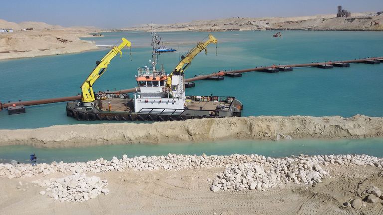 قناة السويس الجديدة - أرشيفية