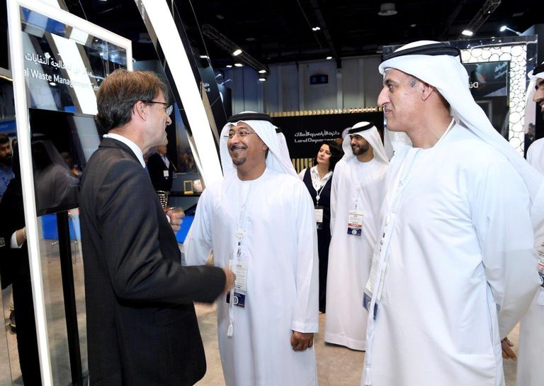 جناح بلدية دبي في معرض "سيتي سكيب العالمي" بدبي