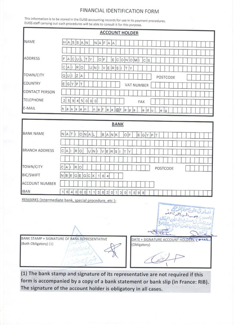 الدكتور حسن نافعة أستاذ العلوم السياسية بمصر