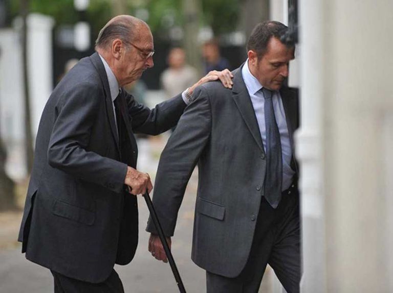 اخر ظهور لشيراك عام 2014 الرئيس الفرنسي الراحل جاك شيراك