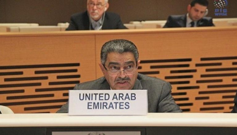 عبيد سالم الزعابي مندوب الإمارات لدى الأمم المتحدة في جنيف