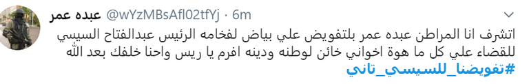 مصريون في استقبال السيسي لدى وصوله إلى القاهرة الجمعة