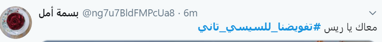 مصريون في استقبال السيسي لدى وصوله إلى القاهرة الجمعة