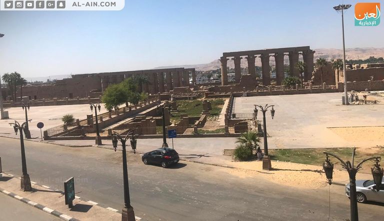 أحد الميادين الرئيسية في الأقصر خالٍ رغم دعوات التحريض