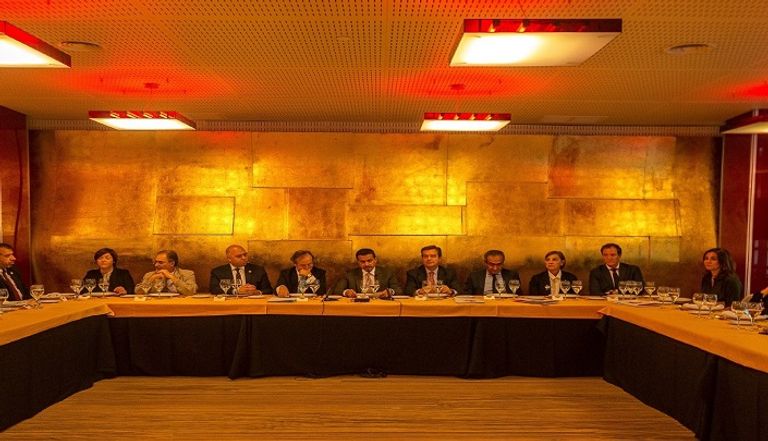 جانب من المؤتمر الصحفي