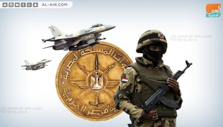 الجيش المصري ينجح في تصفية عشرات الإرهابيين بسيناء