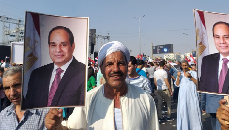 صورة لوكالة الأنباء الفرنسية من شوارع مصر الجمعة