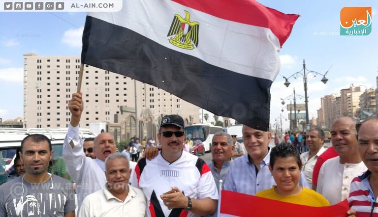 مظاهرات تأييد للسيسي بالمحلة