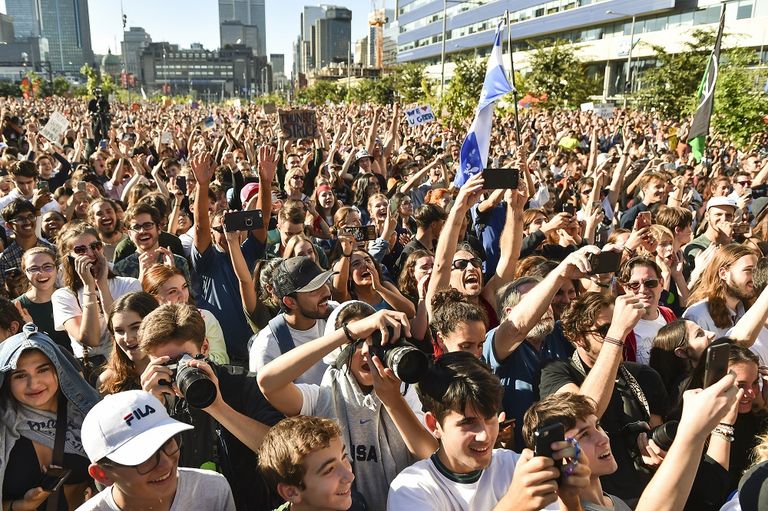 هذه الأعداد الضخمة لم تشهدها مقاطعة كيبيك يوما