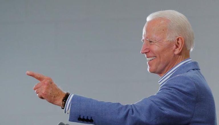 جو بايدن الرئيس الأمريكي دونالد ترامب ونائب الرئيس السابق جو بايدن