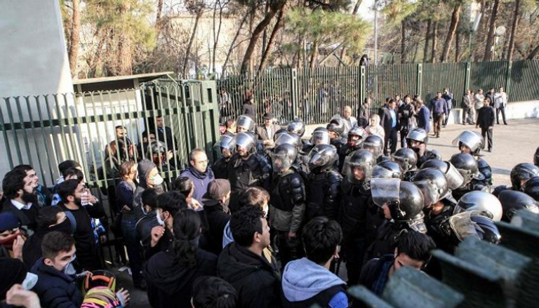 احتجاجات طلابية في إيران - أرشيفية