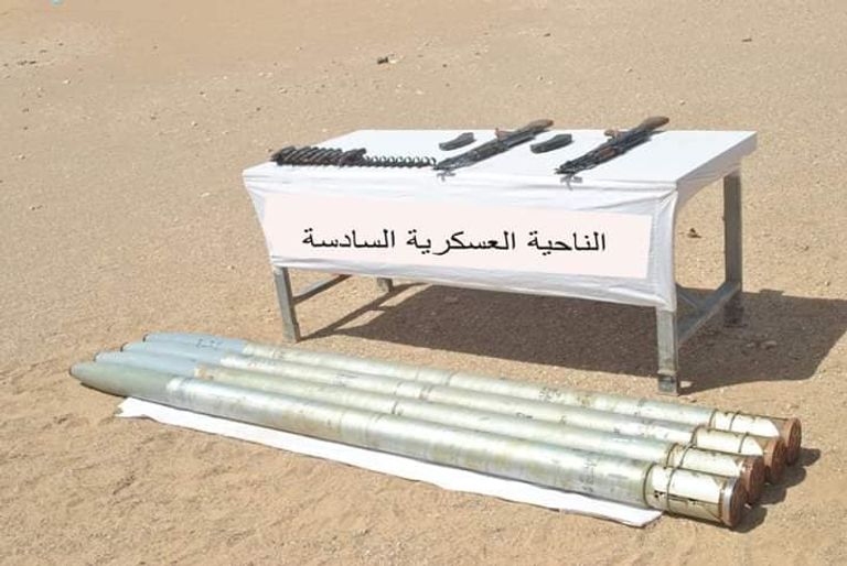 ضبط مخبأ للأسلحة الحربية جنوبي الجزائر على حدود مالي ضبط مخبأ للأسلحة الحربية جنوبي الجزائر على حدود مالي
