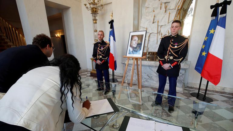 الرئيس الفرنسي الراحل جاك شيراك