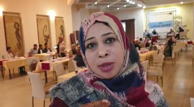 جانب من مؤتمر "الإعلاميات يتحدثن"