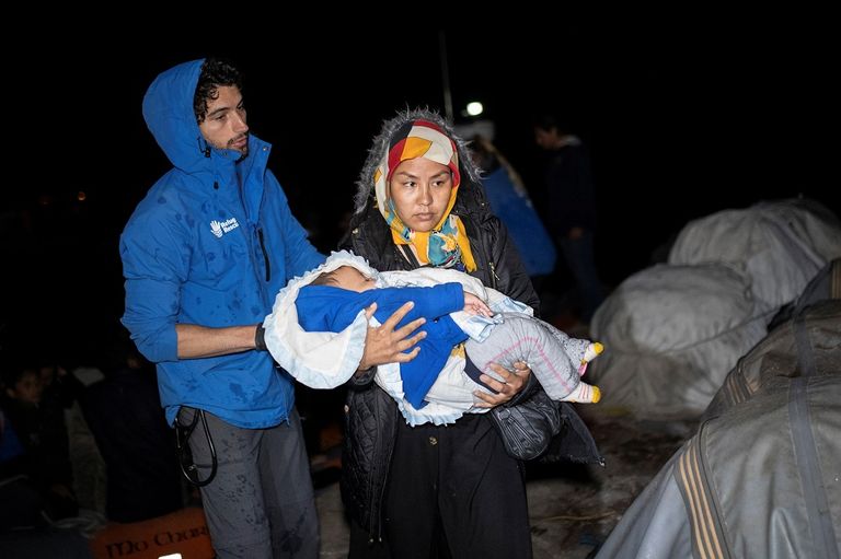 تعزيزات أمنية بجزيرة ليسبوس بعد الأحداث