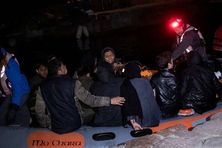 تعزيزات أمنية بجزيرة ليسبوس بعد الأحداث