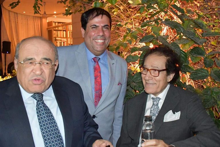 فاروق حسني خلال كلمته في حفل إطلاق المؤسسة