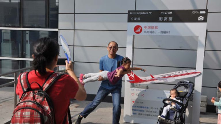 شهد المطار تأسيس جمهورية الصين الشعبية