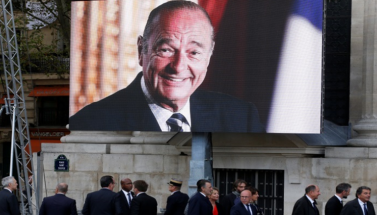 حداد وطني وجنازة رسمية لجاك شيراك في فرنسا - رويترز