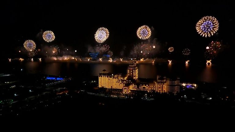 احتفالات رأس السنة في رأس الخيمة