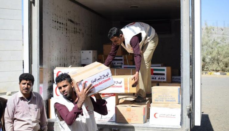 شحنة أدوية إماراتية لمساعدة سكان اليمن - أرشيفية