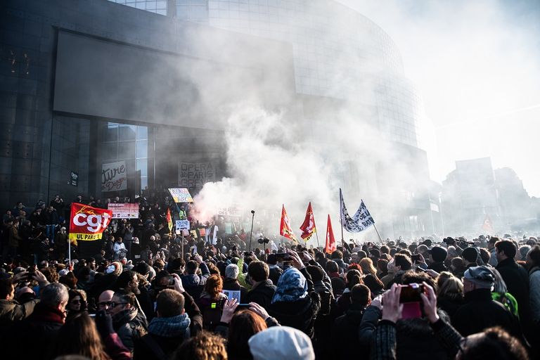 الرئيس الفرنسي إيمانويل ماكرون- أ ف ب