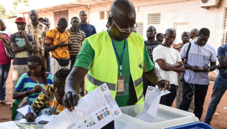 جانب من الانتخابات في غينيا بيساو
