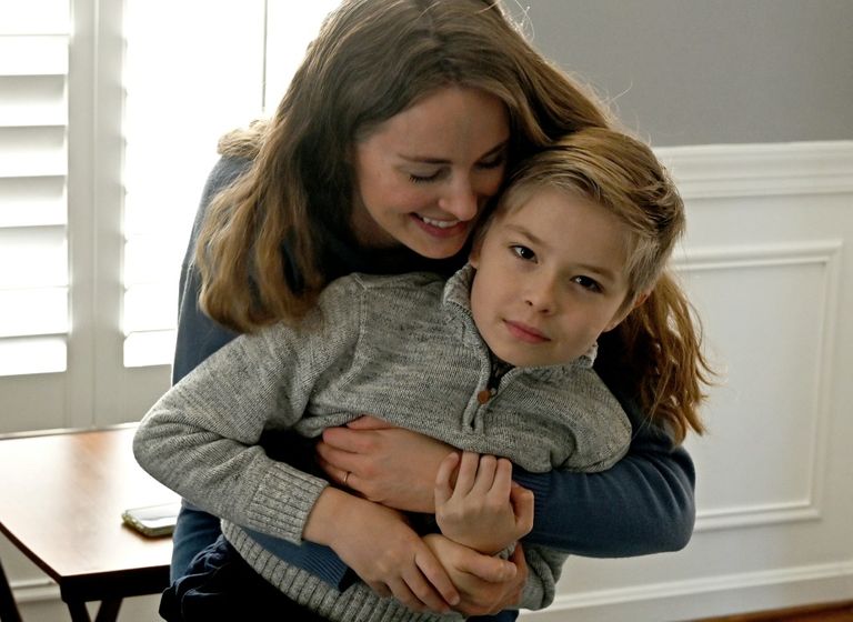 مارين شامورو وابنها توماس