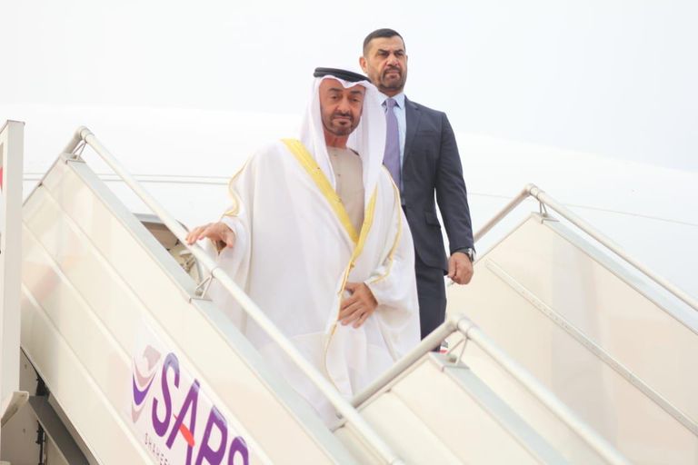 الشيخ محمد بن زايد آل نهيان وعمران خان