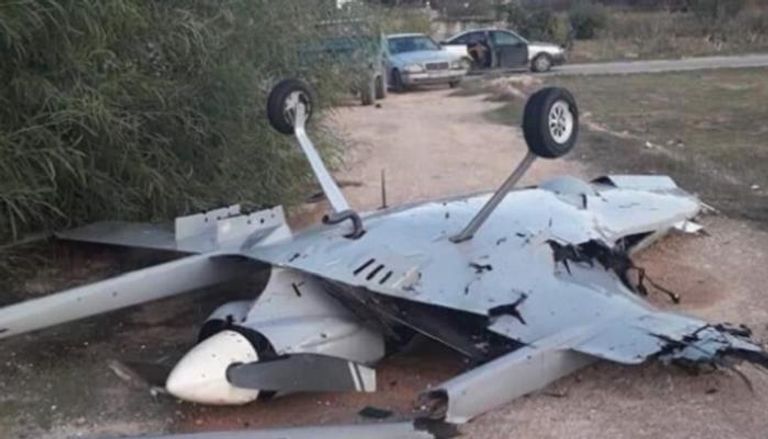  طائرة مسيرة تركية أسقطها الجيش الليبي - أرشيفية