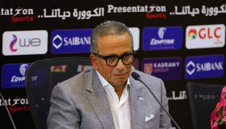 عمرو الجنايني رئيس الاتحاد المصري لكرة القدم 