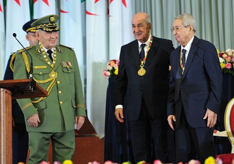 مراسم تنصيب الرئيس الجزائري المنتخب عبد المجيد تبون