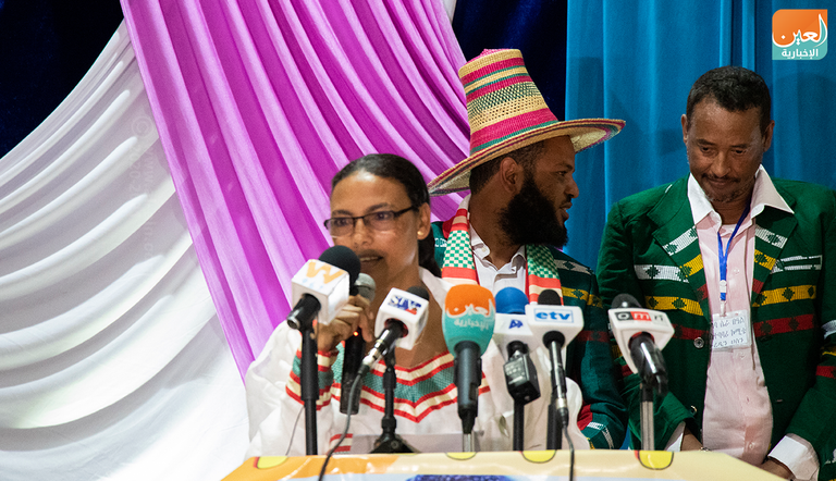 جانب من احتفالية قومية "حلابا"