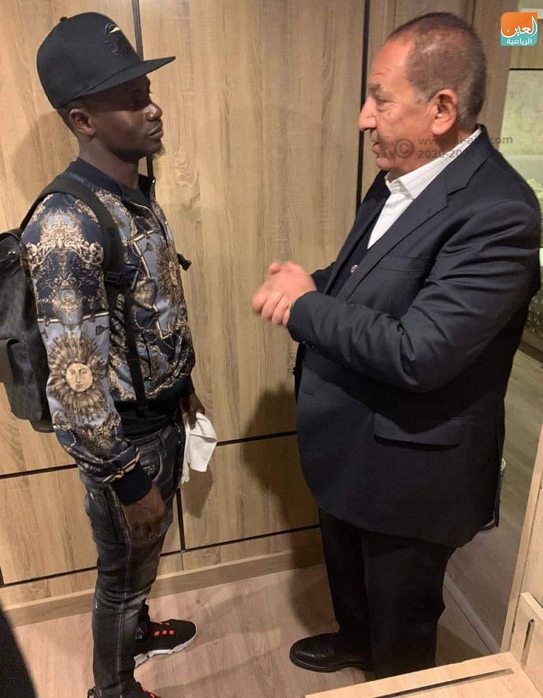 ساديو ماني يصل الغردقة