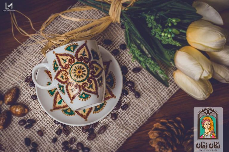 جانب من أعمال المصرية إيمان قطب
