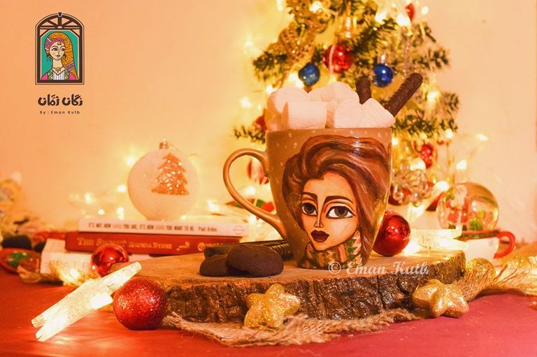 جانب من أعمال المصرية إيمان قطب