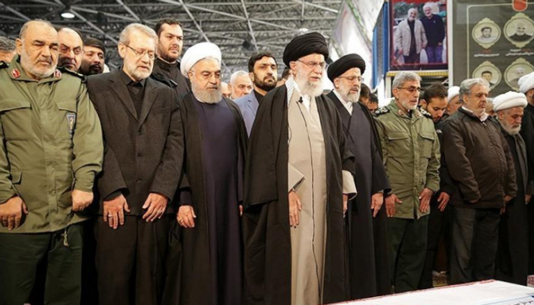 جنازة قاسم سليماني قائد فيلق القدس في طهران
