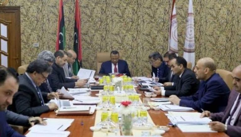 اجتماع سابق للحكومة الليبية المؤقتة 