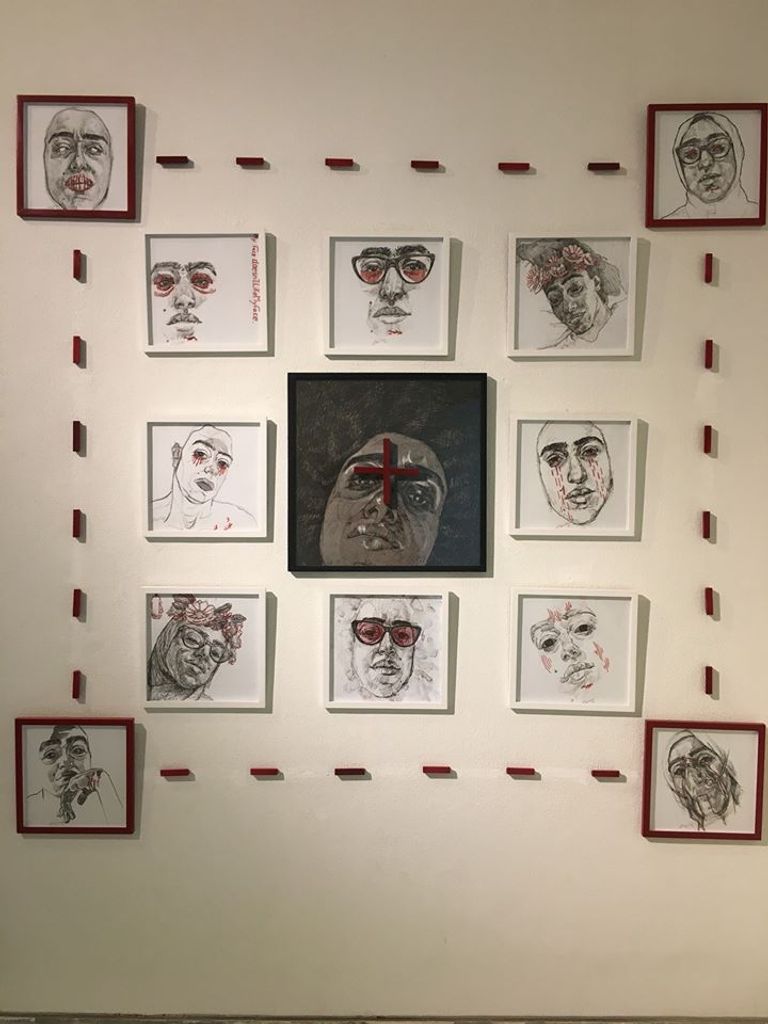 جانب من صالون الشباب في دورته الـ30