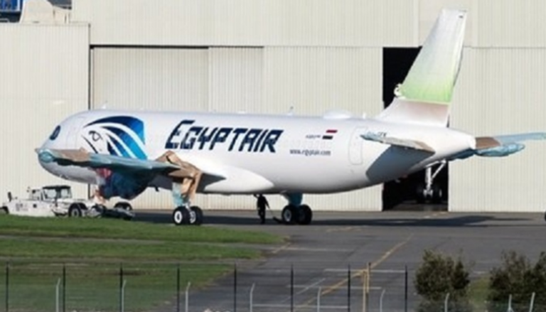 طائرة "مصر للطيران" من طراز إيرباص A320neo